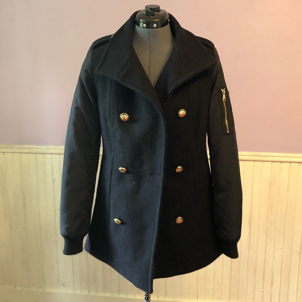 Vince Camuto Military Bomber Jacket